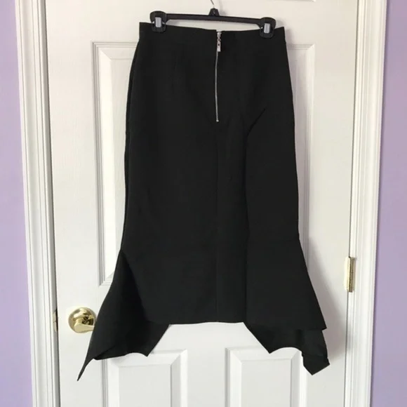 Black 2 piece midi skirt set - Picture 4 of 7